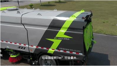 静音续航双“王炸”：新一代盈峰环境18吨纯电动洗扫车强“静”上市(图11)