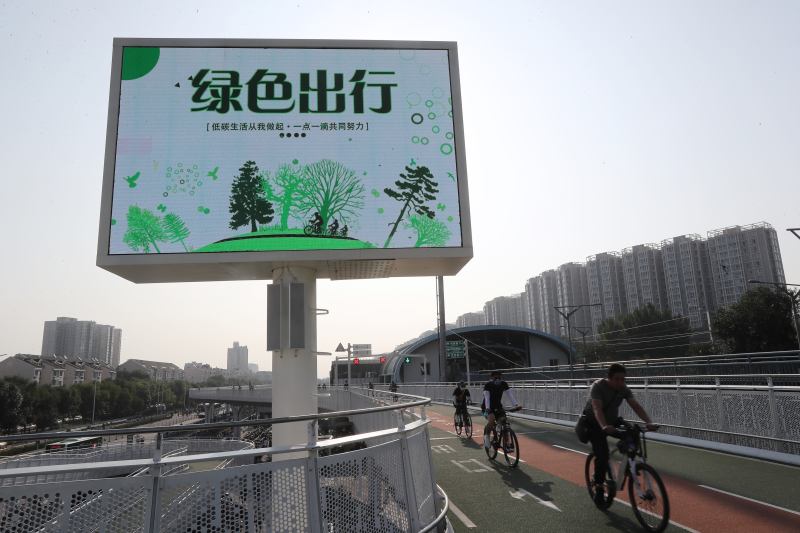 北京首条自行车专用路总骑行量近200万辆次(图3)